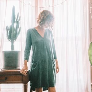Softest Green Anthropologie Dress